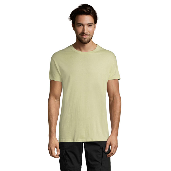 T-shirt unisexe en coton certifié Regent 150 g_Tilleul