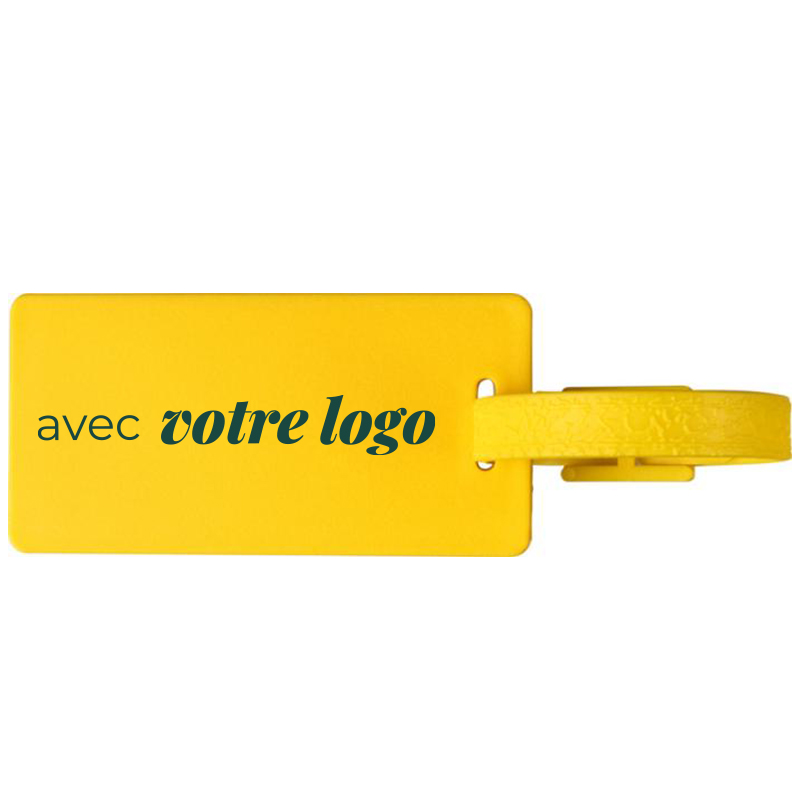 Étiquette à bagage en plastique recyclé River_03