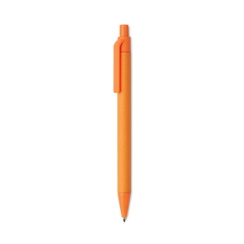 Stylo entreprise pour marquage logo - orange