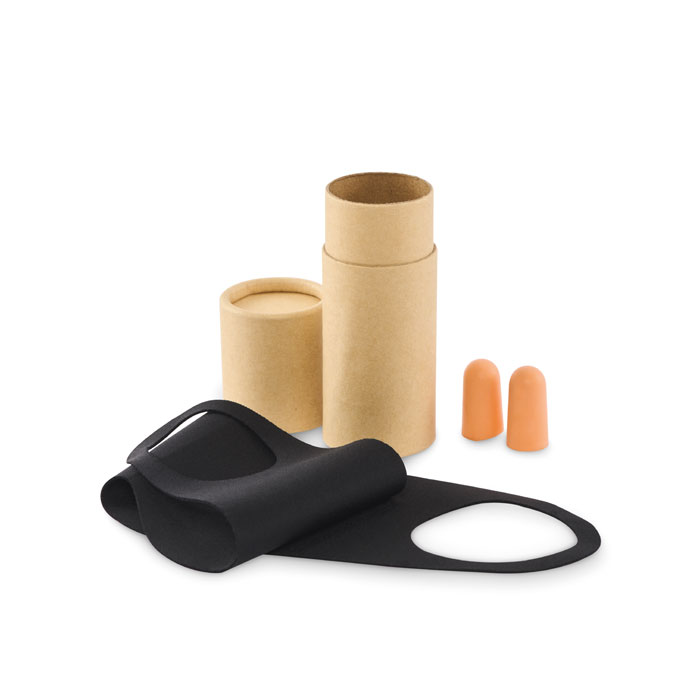 Set de voyage dans tube en papier kraft Maskset_01