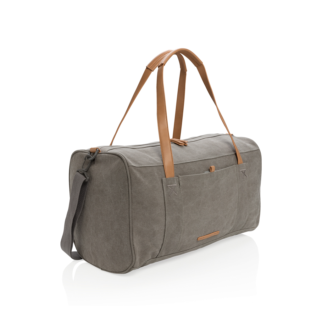 Sac de voyage en toile Yuca_Gris