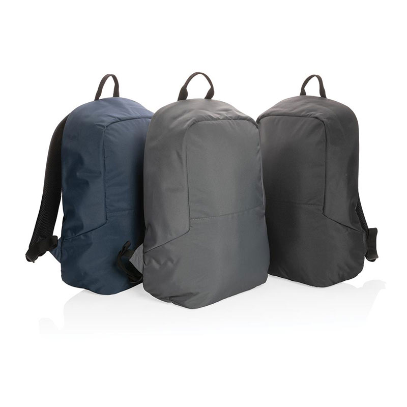 Sac à dos antivol en polyester recyclé rPET Impact 20 L_02