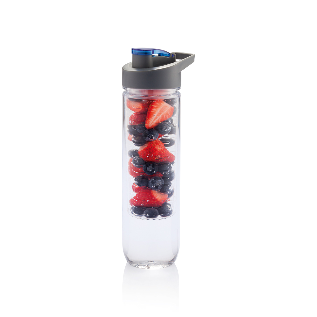 Bouteille infuseur en Tritan Lemon 800 mL_Bleu
