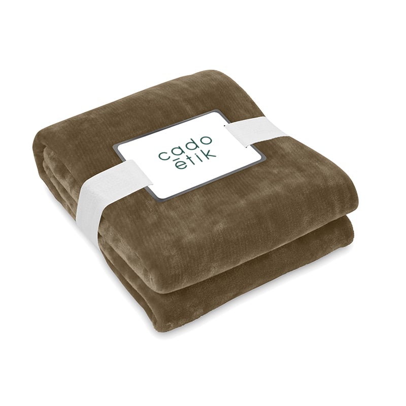 Plaid polaire en polyester recyclé rPET Logan 280 g_1