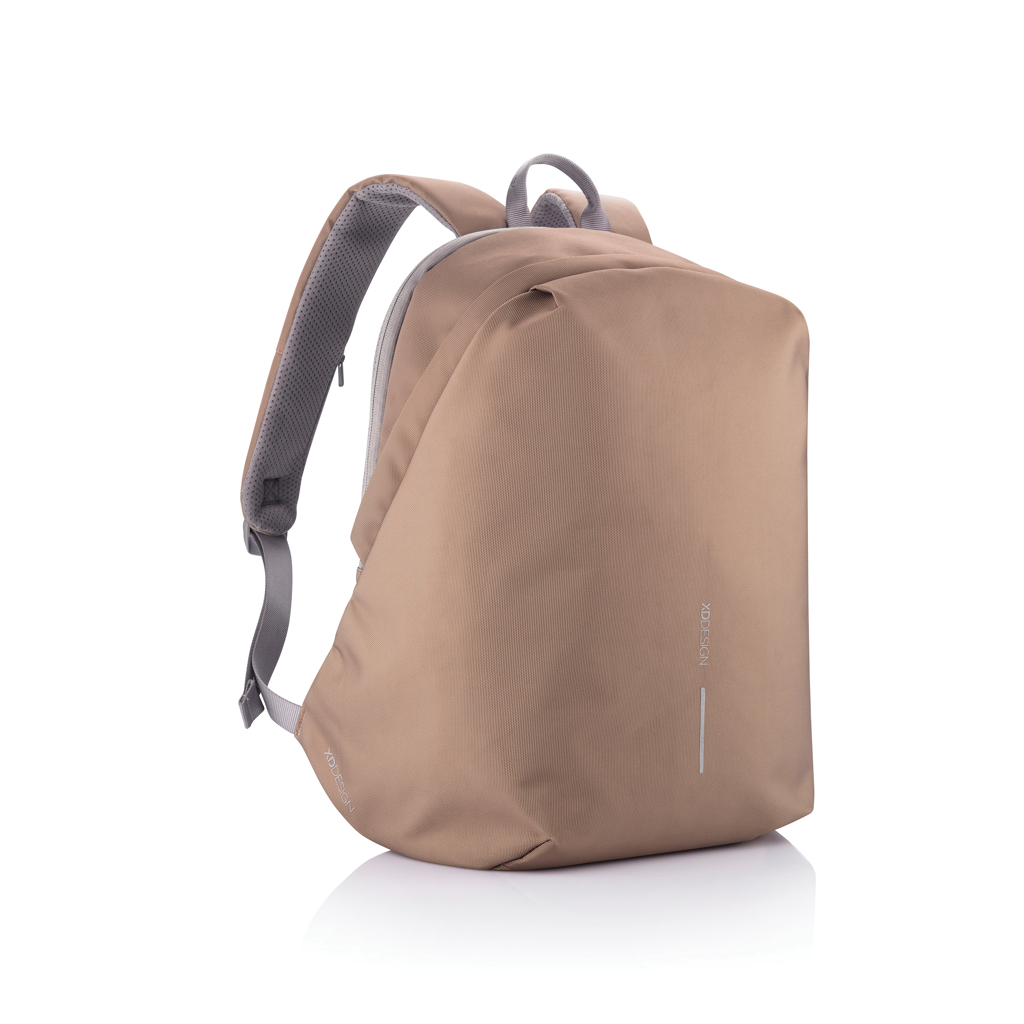 Sac à dos antivol en polyester recyclé rPET Bobby Soft 16 L_Kaki