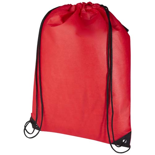 Gym bag en polyester recyclé rPET certifié Evergreen_Rouge