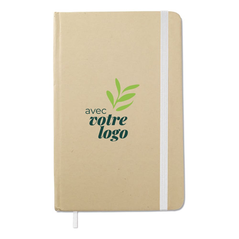 Carnet de notes publicitaire en papier recyclé