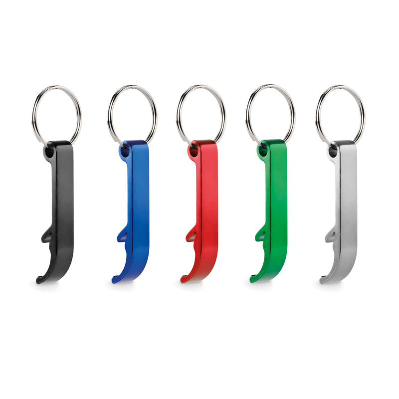 Porte-clés décapsuleur en aluminium recyclé Ovikey_02