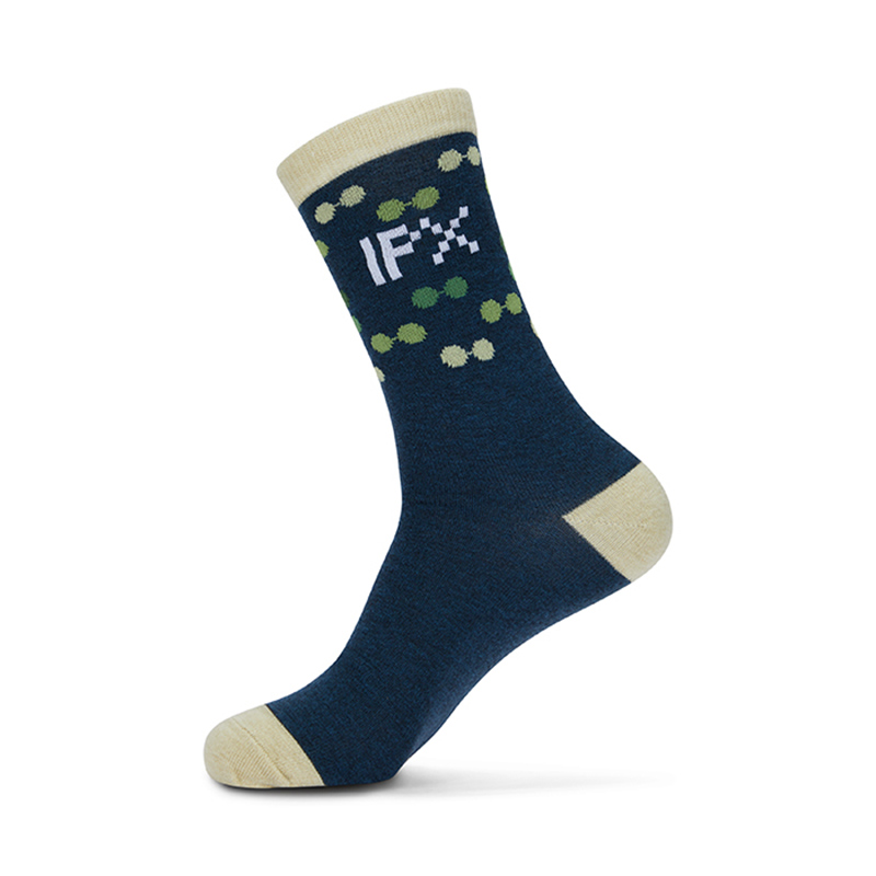 Chaussettes publicitaires sur-mesure en laine mérinos jacquard Hotsock_03