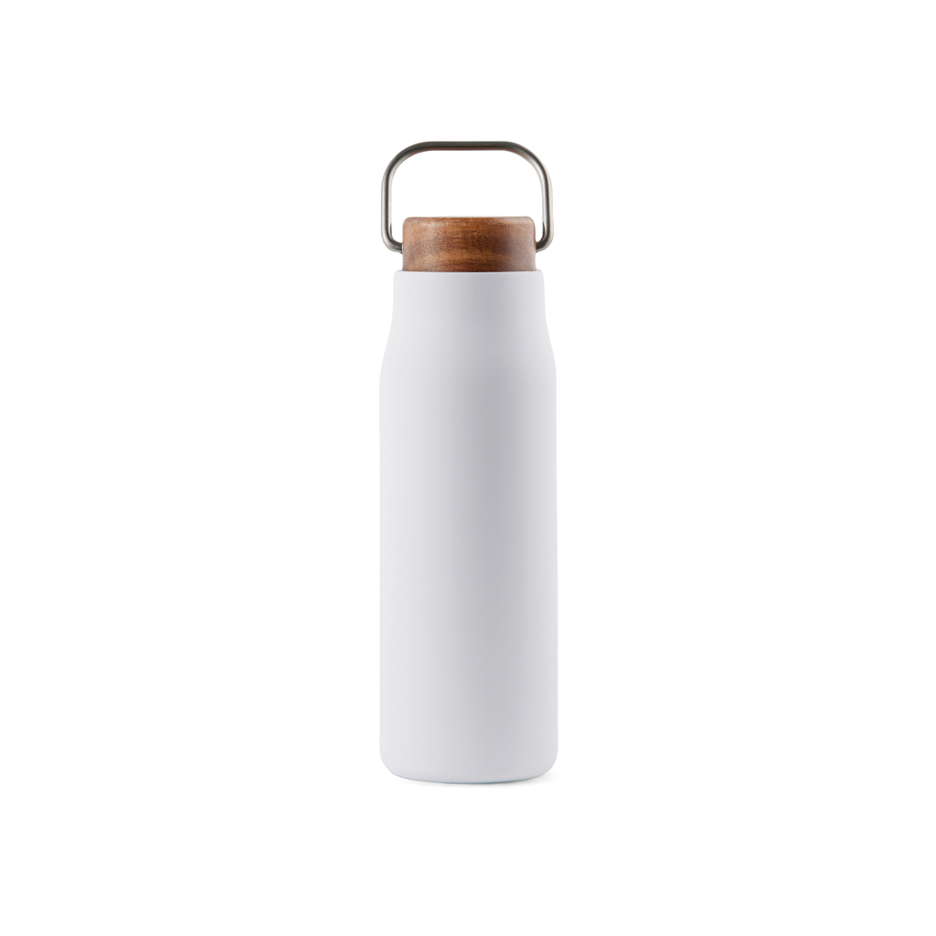 Bouteille isotherme en inox recyclé certifié Avira Ciro 300 mL_Blanc