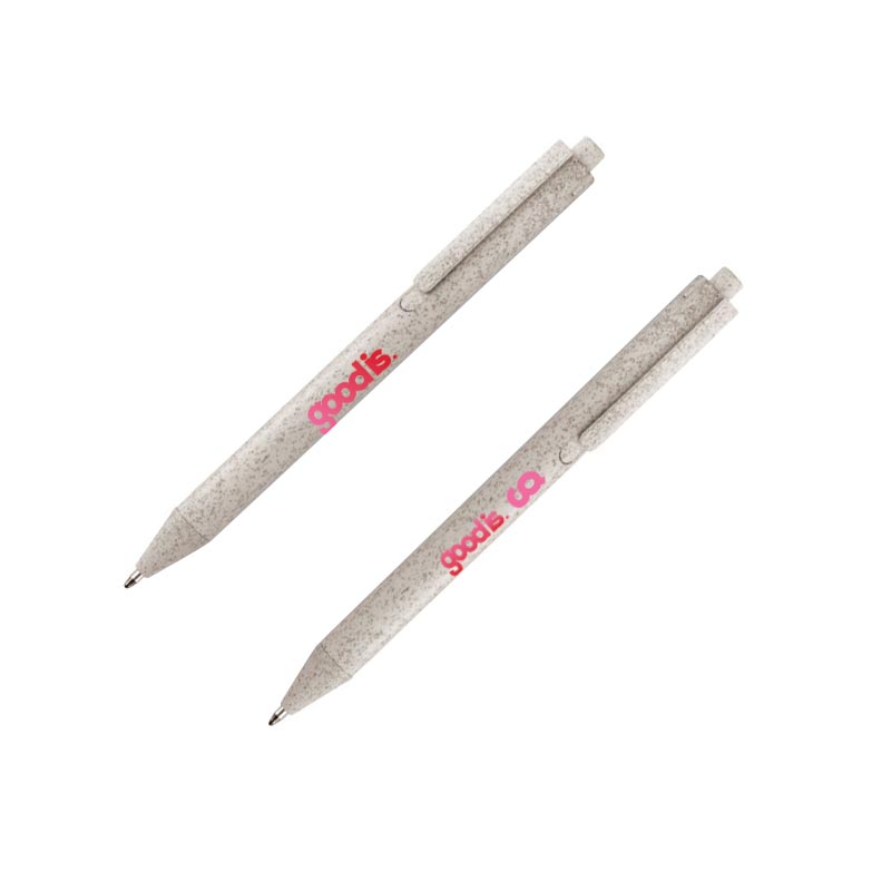 Stylo bille en fibre de blé Pecas_04