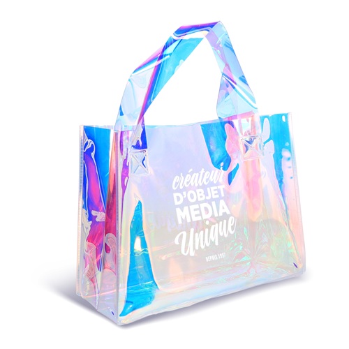 Sac shopping personnalisé holographique Holp_Couleur standard
