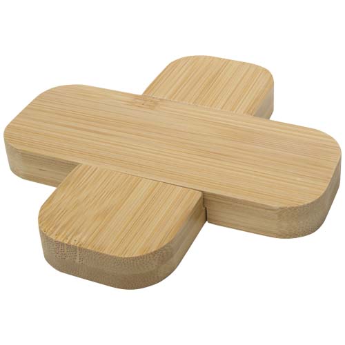 Dessous de plat en bambou certifié Croc_Naturel