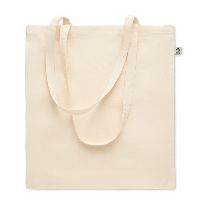Tote bag en coton bio Nuoro 180 g_Beige