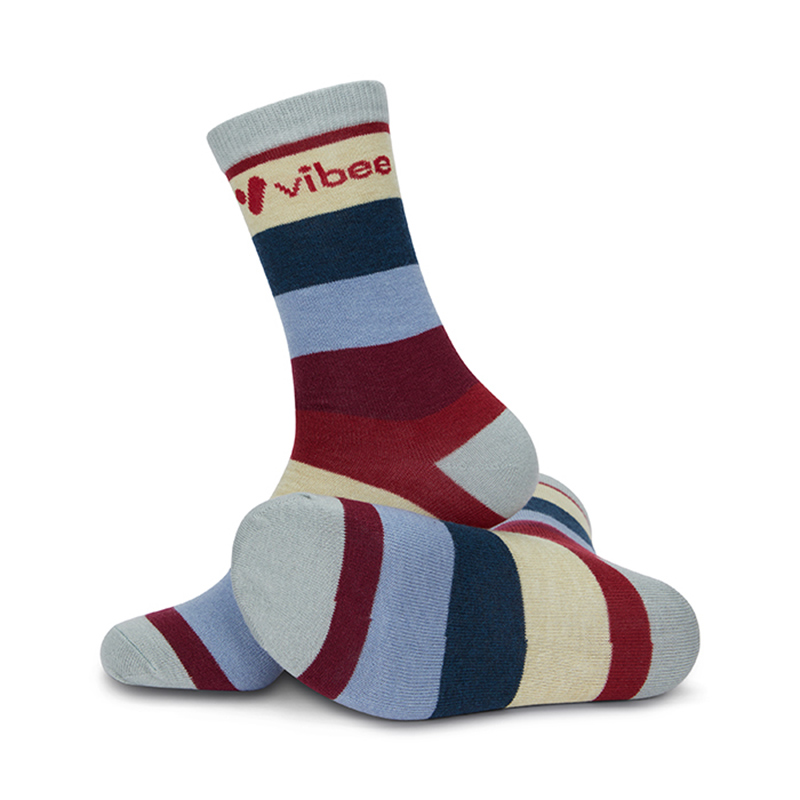 Chaussettes publicitaires sur-mesure en laine mérinos jacquard Hotsock_02