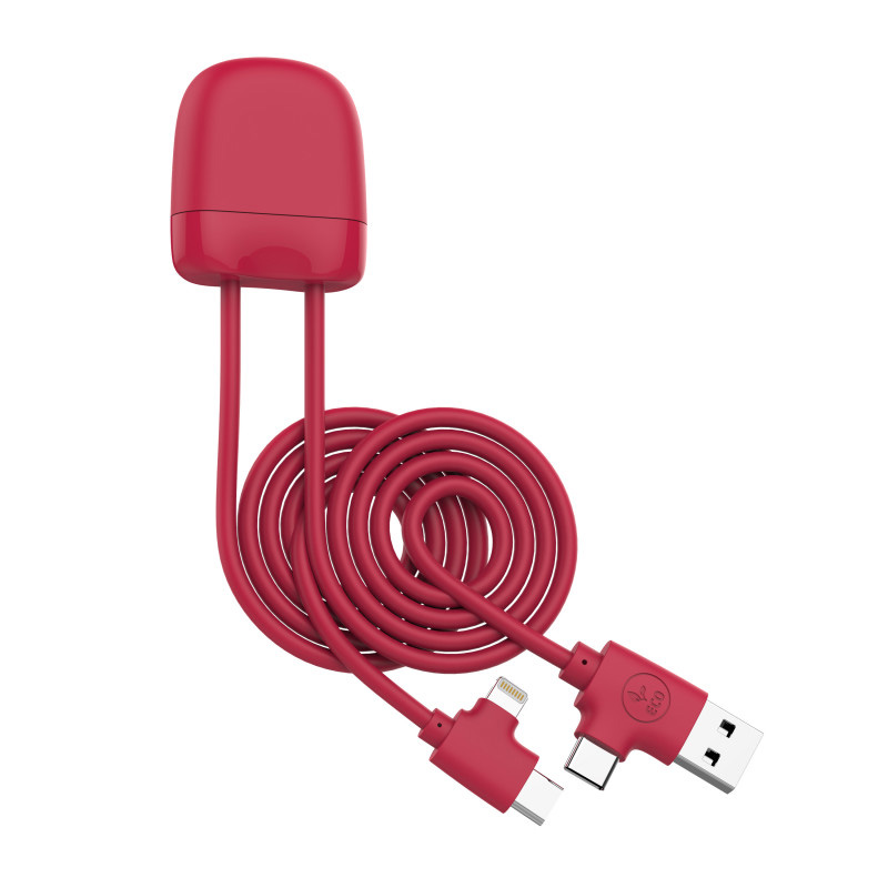 Câble de charge en plastique recyclé certifié Ice-C_03