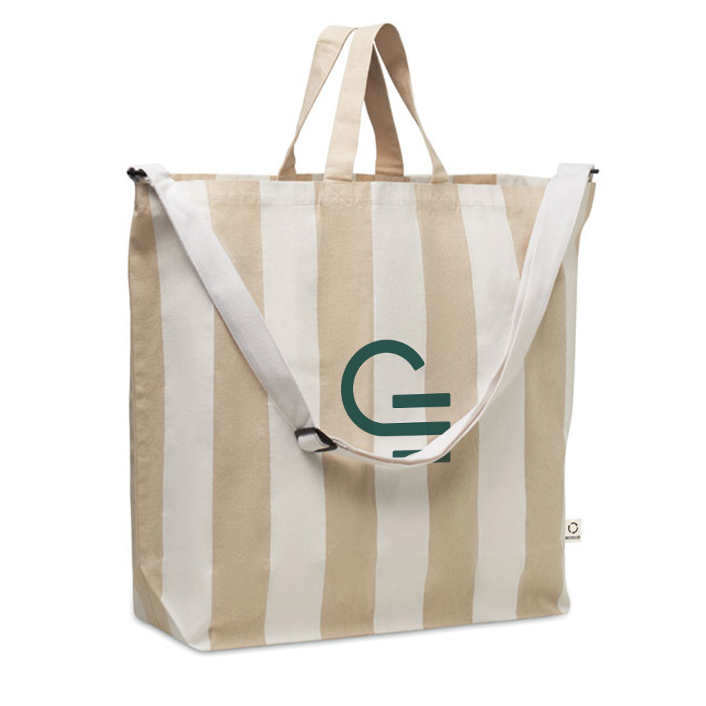 Sac de plage en coton et polyester recyclés Laguna 280 g_01