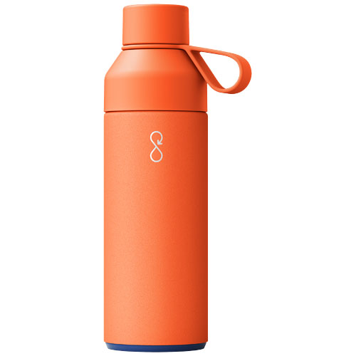 Bouteille isotherme en inox recyclé Ocean Bottle Impact 500 mL_Sun orange