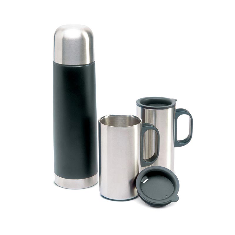 Bouteille isotherme avec 2 tasses en inox Isoset 500 mL _04