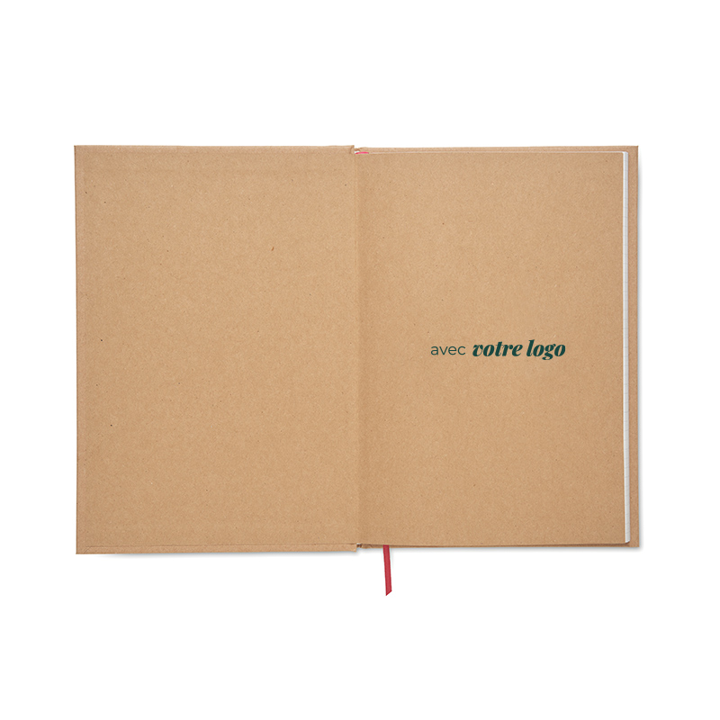 Carnet publicitaire A5 en papier recyclé sur-mesure Notee5_02