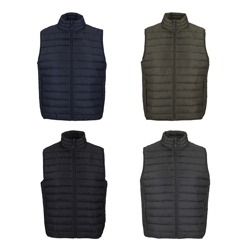 Bodywarmer homme en polyester certifié Stream_2