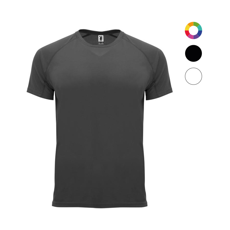 T-shirt sport enfant en polyester certifié Bahrain 135 g_02