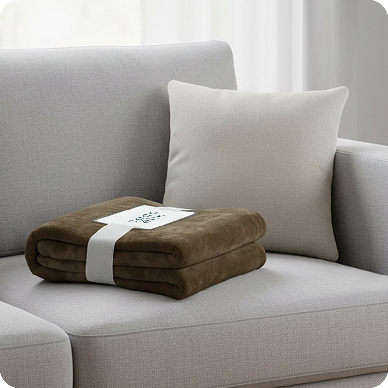 Plaid polaire en polyester recyclé rPET Logan 280 g_00