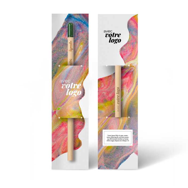 Crayon à planter avec fourreau en option Sprout_04