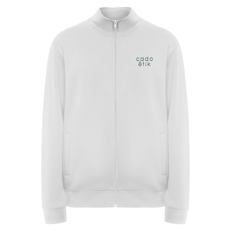 Veste sweat zippée unisexe en coton et polyester certifiés Ulan 280 g_1