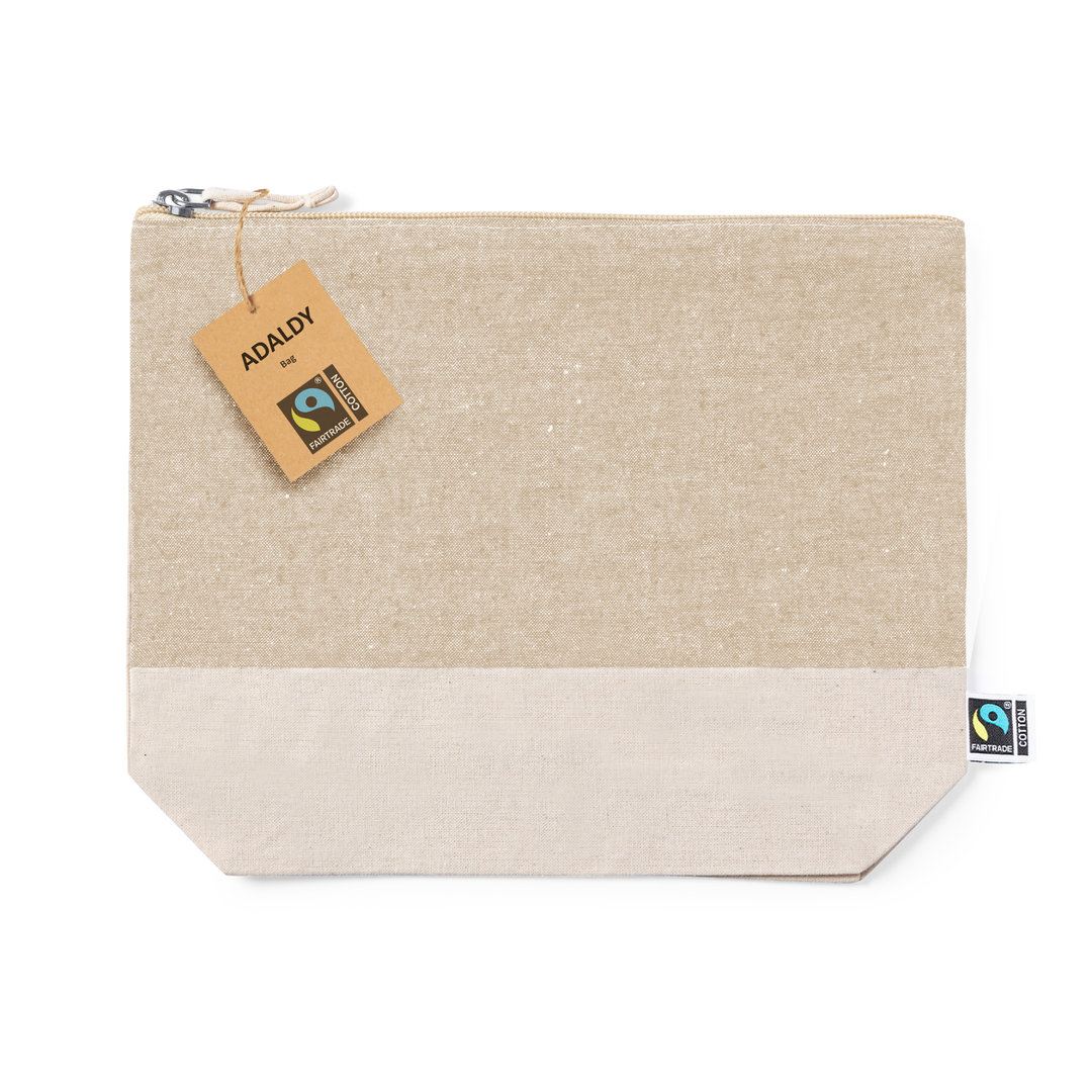 Pochette en coton équitable Adaldy 180 g_Naturel
