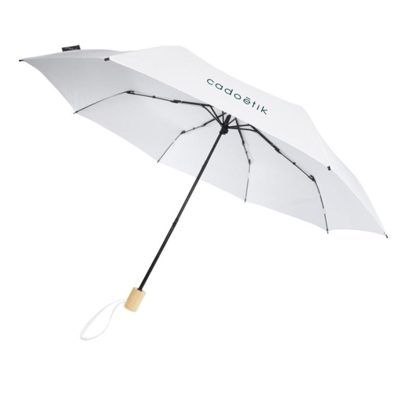 Parapluie publicitaire tempête pliable 21" en polyester recyclé Birgit_02