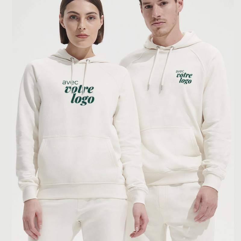 Sweat publicitaire mixte en coton bio et polyester recyclé Stellar 280 g_00