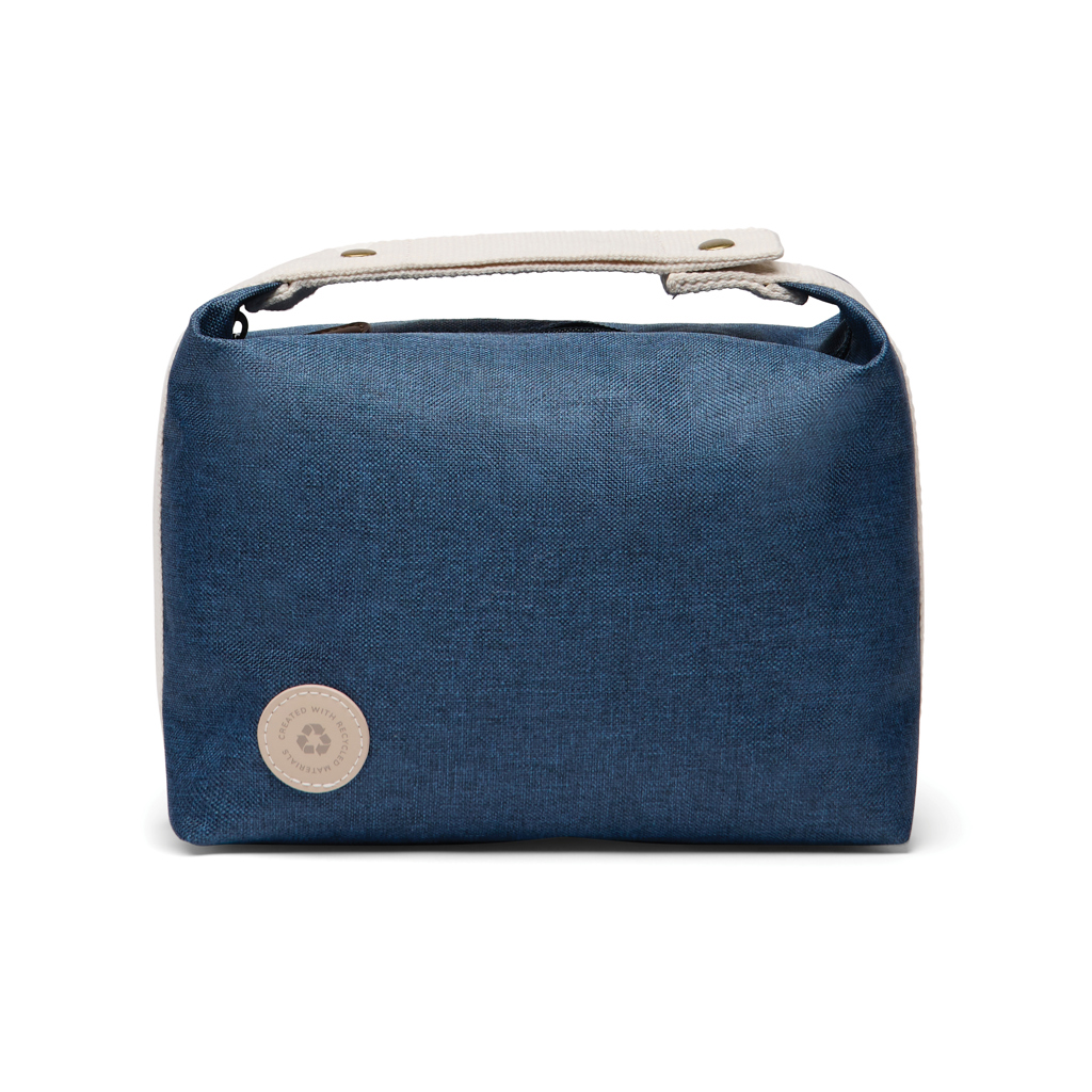 Trousse de toilette en polyester recyclé Vinga Sortino_Bleu