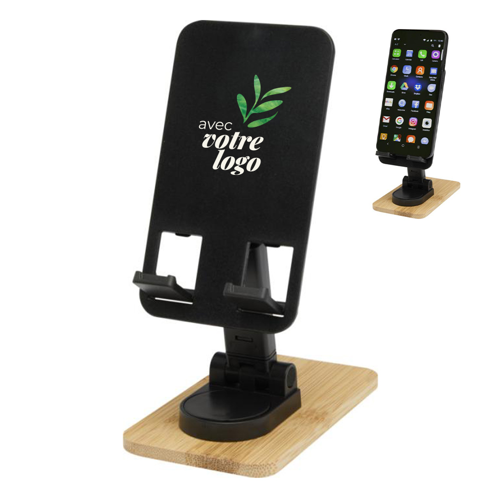 Support de téléphone personnalisé pliable en plastique recyclé Alfirk_02