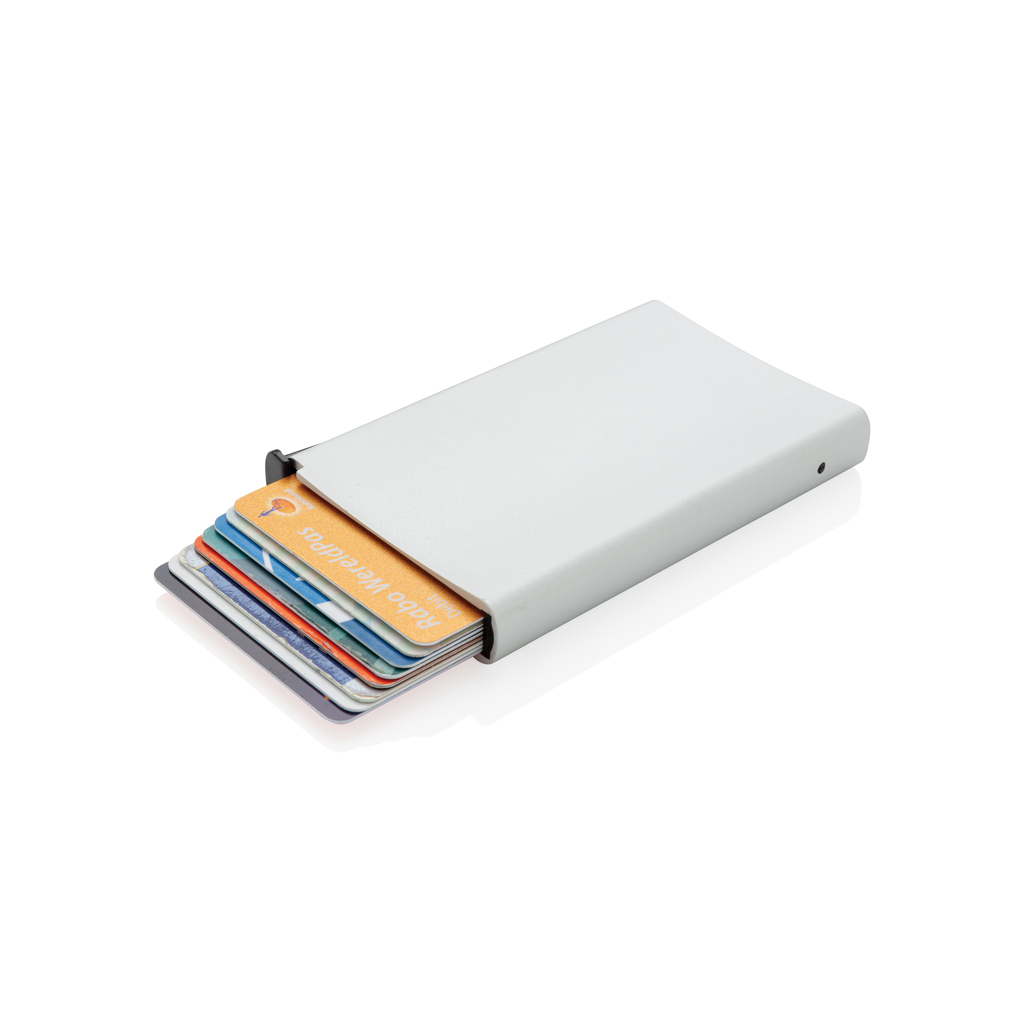 Porte-cartes anti-RFID en aluminium Kipee_Argent