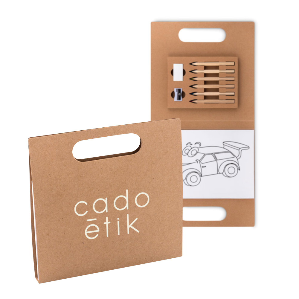 Set de coloriage publicitaire FOLDER2 GO