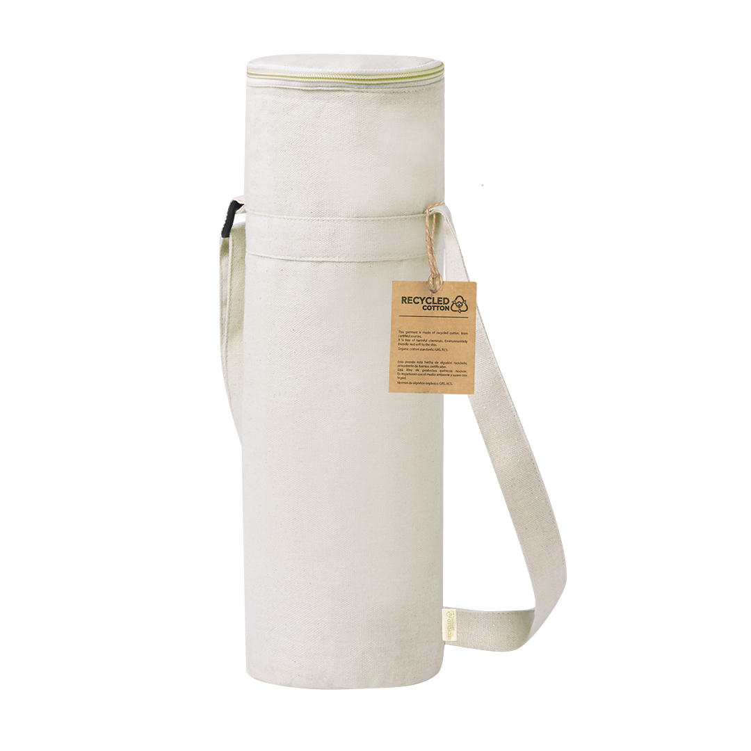 Sac isotherme pour bouteille en coton recyclé Sirkin 1,5 L_1