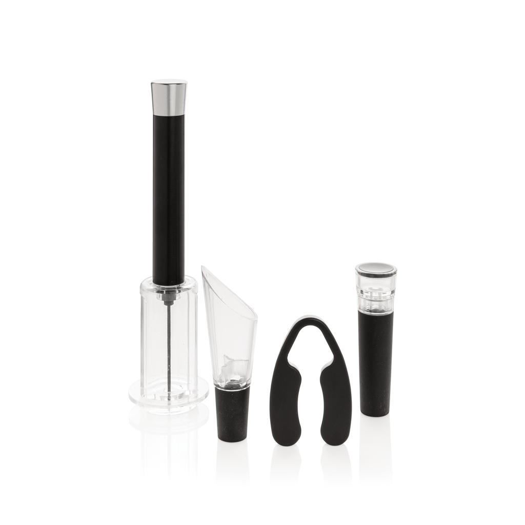 Set sommelier 4 pièces Vino Connoisseur_Argent