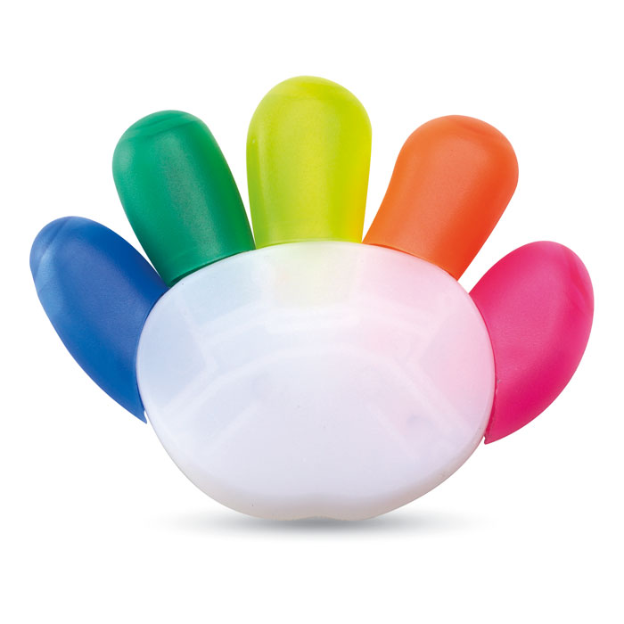 Surligneur 5 couleurs_Multicolore