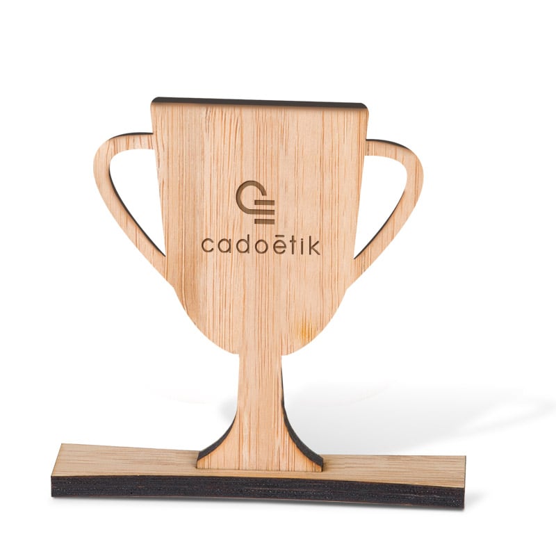 Trophée sur-mesure en bambou Award_1