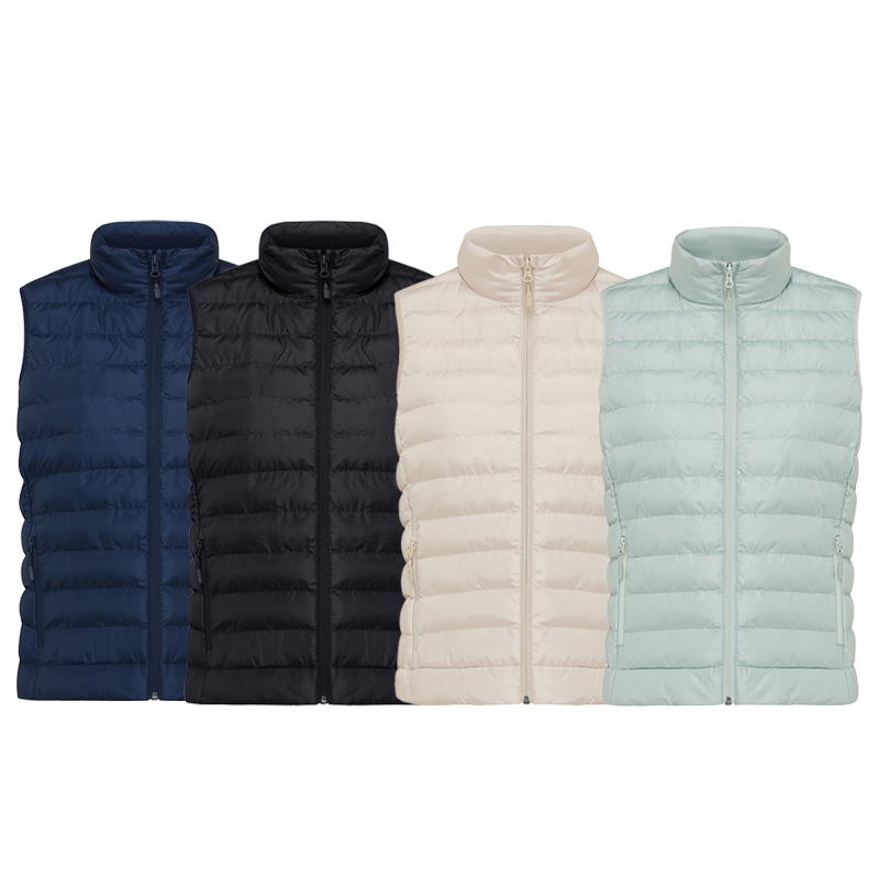 Bodywarmer femme en polyester recyclé certifié Iqoniq Meru_02