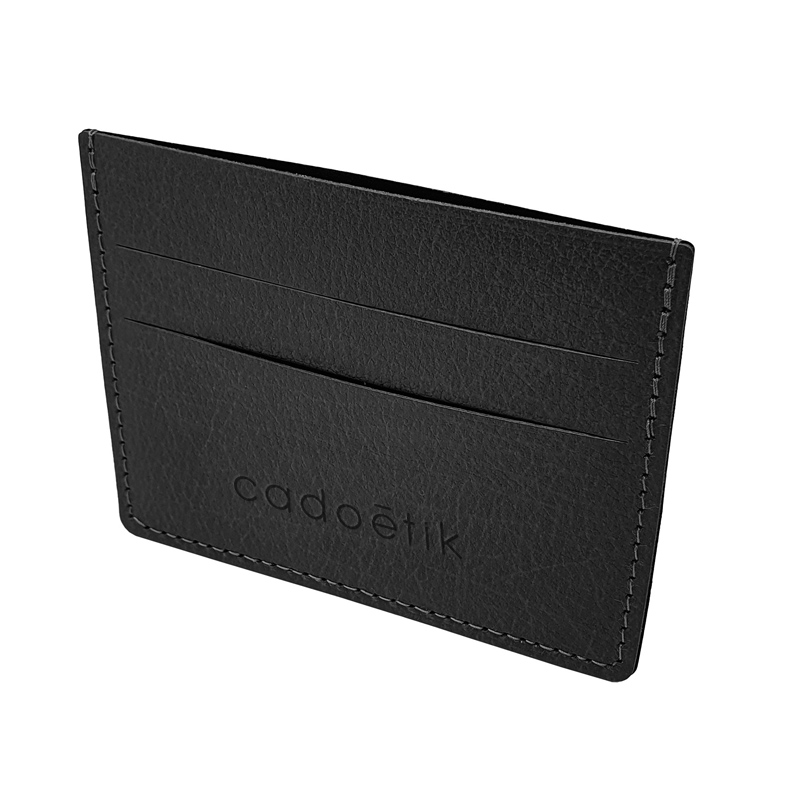 Porte-cartes en cuir recyclé Vista_1