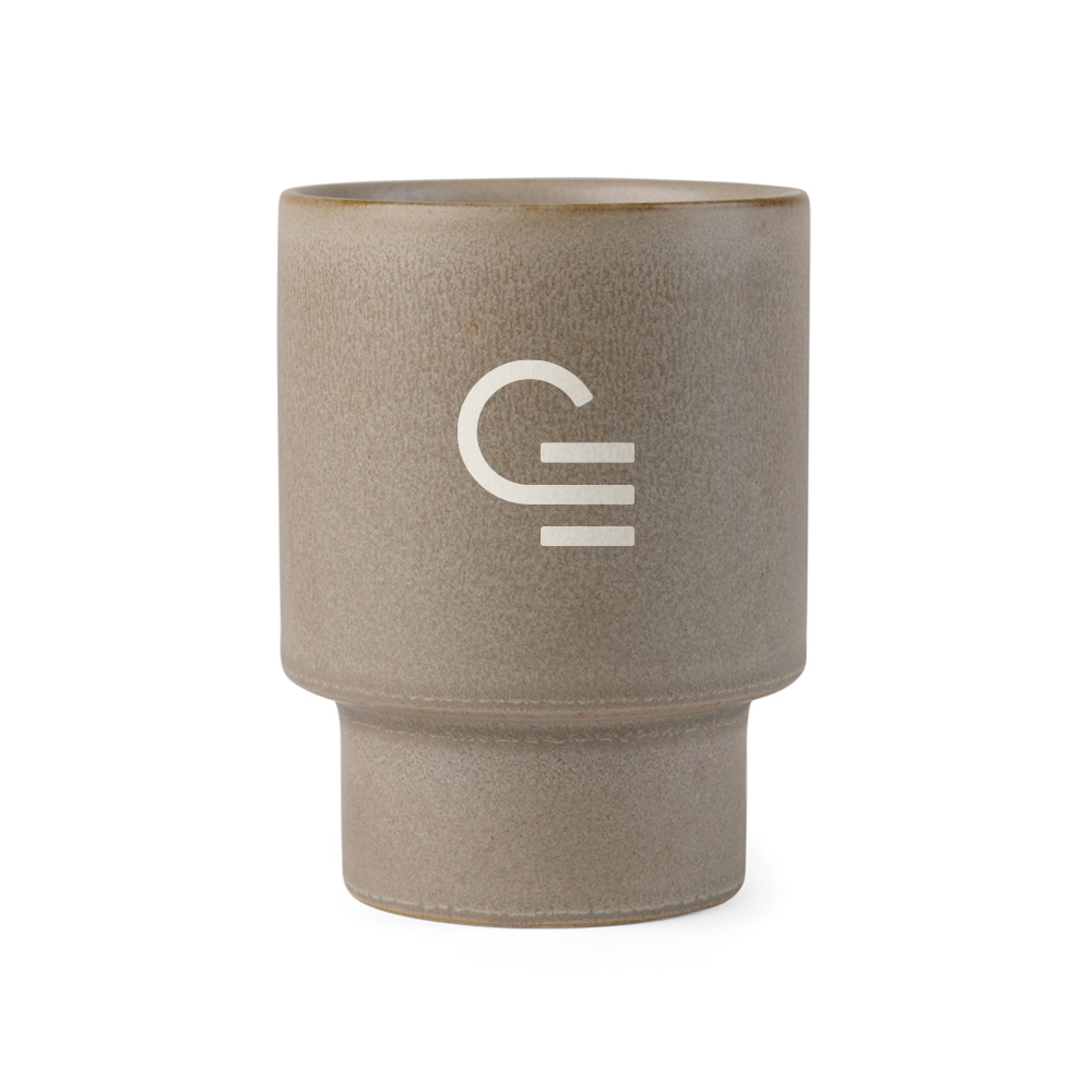 Tasse à expresso en argile recyclée certifiée Nagano 250 mL_01