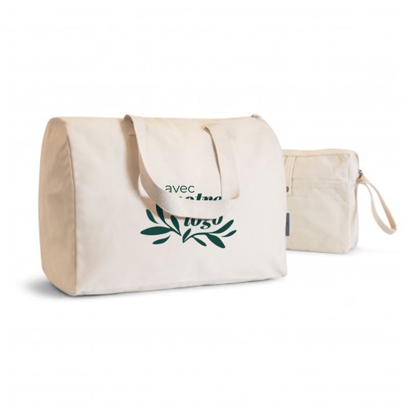 Sac de voyage avec pochette en coton bio Combio 360 g_03