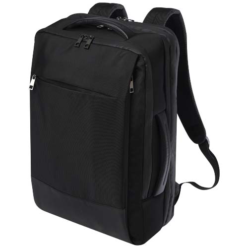 Sac à dos ordinateur 17″ en polyester recyclé certifié Expédition Pro 35 L_Noir