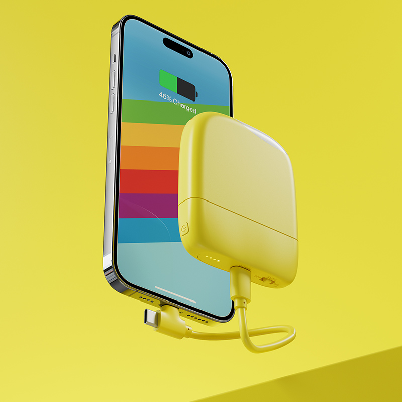 Batterie externe avec lampe en plastique recyclé certifié Ice-P_04