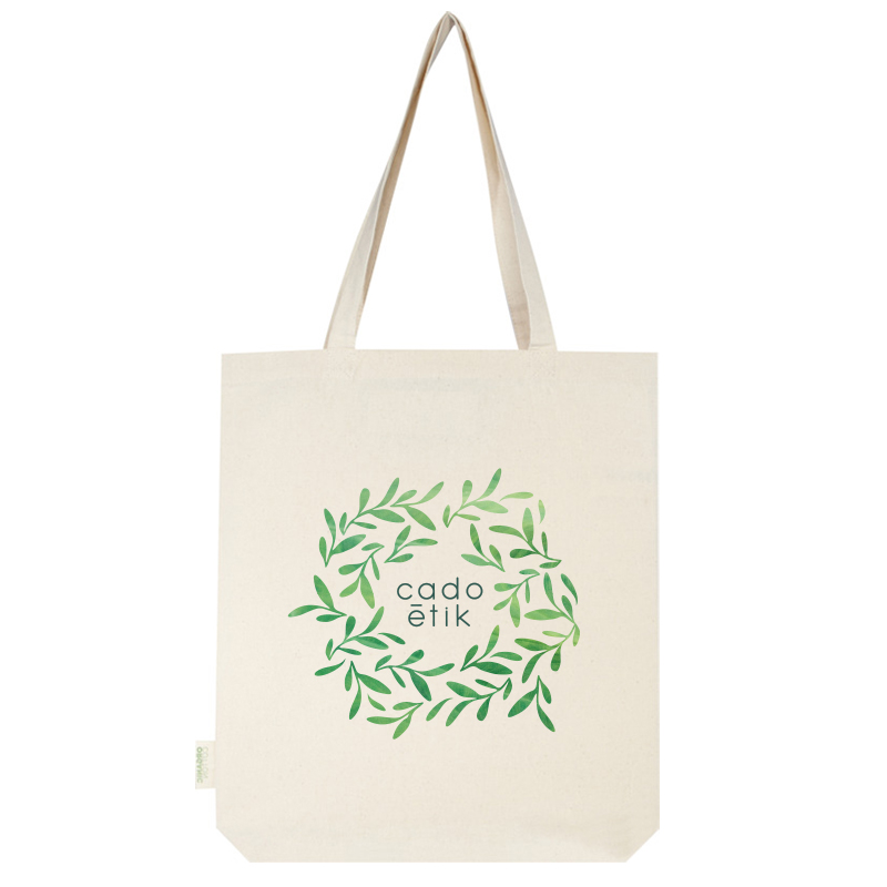 Tote bag en coton bio certifié Orissa 180 g_1