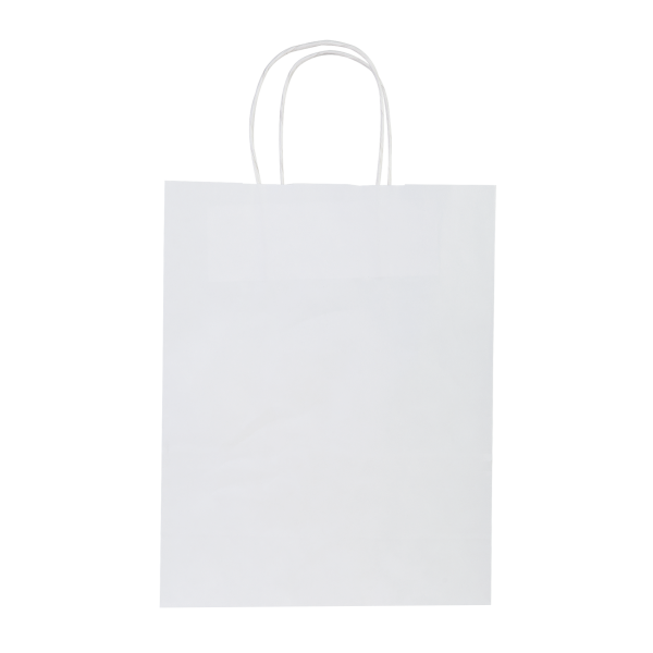 Sac en papier kraft Modish 22 x 28 cm_Blanc