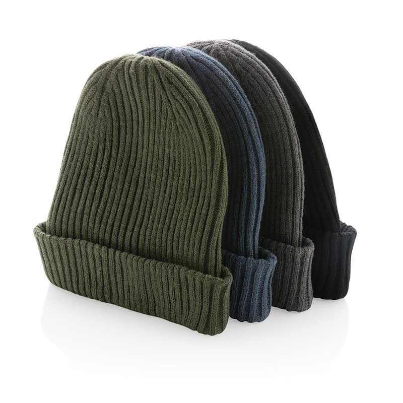 Bonnet tricoté en fibre recyclée Polylana® Impact_02