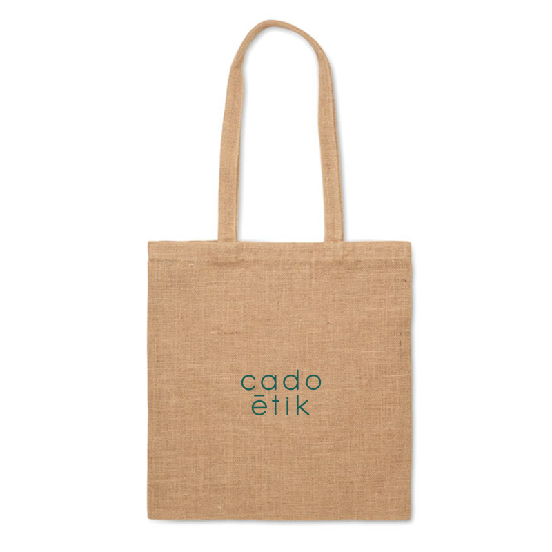 Tote bag personnalisé en jute Zolang_02